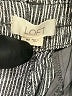 Ann Taylor LOFT Chevron-herringbone Gray Linen Pants Size M (petite) - photo 4