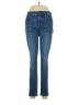 L.L.Bean Solid Blue Jeans Size 6 - photo 1