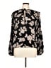 Per Una Black Long Sleeve Blouse Size 12 - photo 1