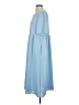 Unbranded Solid Blue Casual Dress Size S - photo 5