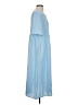 Unbranded Solid Blue Casual Dress Size S - photo 4