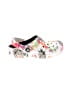 Crocs Print White Clogs Size 1 (youth) - photo 1