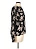 Per Una Black Long Sleeve Blouse Size 12 - photo 4