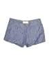 Joie 100% Linen Solid Blue Shorts Size 0 - photo 1
