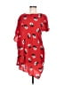 ETRO 100% Silk Red Casual Dress Size EU (IT) 42 / US 6 - photo 1