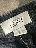 Ann Taylor LOFT 100% Cotton Chevron-herringbone Gray Shorts Size 6 - photo 3