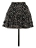 Miss Selfridge Animal Print Black Casual Skirt Size 4 - photo 2