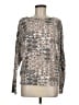 Berkley Jensen Metallic Silver Pullover Sweater Size M - photo 1