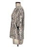 Berkley Jensen Metallic Silver Pullover Sweater Size M - photo 5