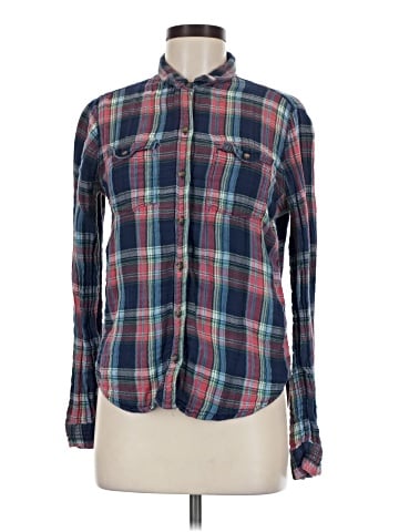 Abercrombie & Fitch Long Sleeve Button-Down Shirt (view 1)