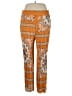 Shein Print Orange Casual Pants Size XL - photo 1