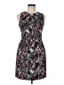 H&M 100% Polyester Paisley Black Cocktail Dress Size 8 - photo 1