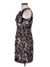 H&M 100% Polyester Paisley Black Cocktail Dress Size 8 - photo 5