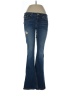 True Religion 100% Spandex Hearts Blue Jeans Size 31 waist - photo 1