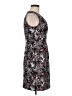H&M 100% Polyester Paisley Black Cocktail Dress Size 8 - photo 4