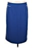 Spiegel 100% Polyester Solid Blue Formal Skirt Size M (estimated) - photo 1