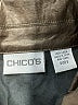 Chico's Metallic Silver Raincoat Size Sm (0) - photo 6
