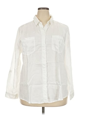 Chico's Long Sleeve Button-Down Shirt (view 1)