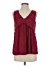 Glamaker Burgundy Sleeveless Blouse Size S - photo 1
