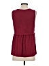 Glamaker Burgundy Sleeveless Blouse Size S - photo 2