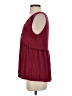 Glamaker Burgundy Sleeveless Blouse Size S - photo 5