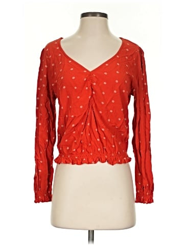American Eagle Outfitters 3/4 Sleeve Blouse (view 1)