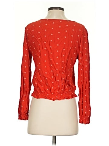 American Eagle Outfitters 3/4 Sleeve Blouse (view 2)