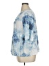 New Directions Blue Short Sleeve Blouse Size 1X - photo 5