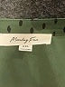 Monday Fun 100% Polyester Polka Dots Green Short Sleeve Blouse Size XXL - photo 7