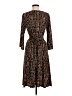 BCBGMAXAZRIA Print Brown Cocktail Dress Size M (estimated) - photo 2
