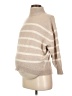 Hatch Stripes Tan Wool Pullover Sweater Size Sm Maternity (1) - photo 1