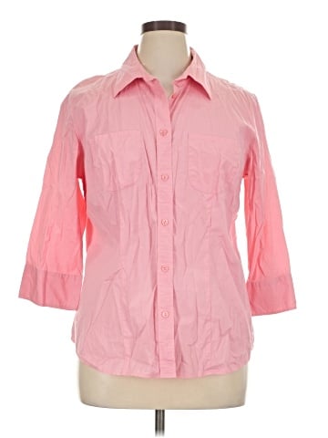 Covington 3/4 Sleeve Button-Down Shirt (view 1)