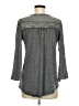 Solitaire 100% Rayon Gray 3/4 Sleeve Blouse Size M - photo 2