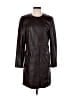 Worth New York 100% Leather Brown Coat Size S - photo 1