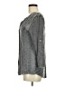 Solitaire 100% Rayon Gray 3/4 Sleeve Blouse Size M - photo 5