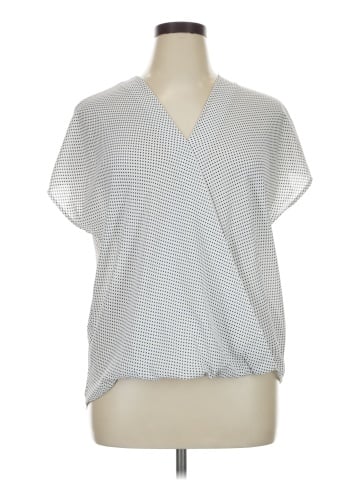 Adrianna Papell Short Sleeve Blouse (view 1)
