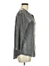 Solitaire 100% Rayon Gray 3/4 Sleeve Blouse Size M - photo 4
