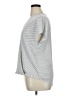 Adrianna Papell Silver Short Sleeve Blouse Size XL - photo 5