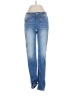 Shyanne Hearts Blue Jeans Size 27 waist - photo 1