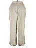 D&Co. Solid Gray Casual Pants Size XL - photo 2
