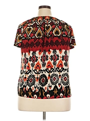 Notations Short Sleeve Blouse (view 2)