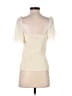 Theory Ivory Short Sleeve Top Size M - photo 2
