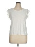 Style&Co 100% Polyester Ivory Short Sleeve T-Shirt Size XL - photo 1