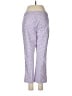 Talbots Checkered-gingham Plaid Pink Purple Casual Pants Size 6 - photo 2