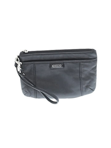 Coach Factory Leather Wristlet (view 1)