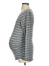 BumpStart Gray Long Sleeve T-Shirt Size Sm Maternity - photo 5