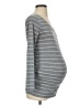 BumpStart Gray Long Sleeve T-Shirt Size Sm Maternity - photo 4