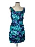 Express Design Studio Tie-dye Blue Cocktail Dress Size 10 - photo 1