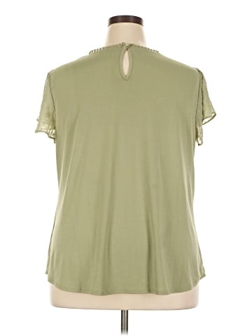 Adrianna Papell Short Sleeve Blouse (view 2)