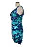 Express Design Studio Tie-dye Blue Cocktail Dress Size 10 - photo 5